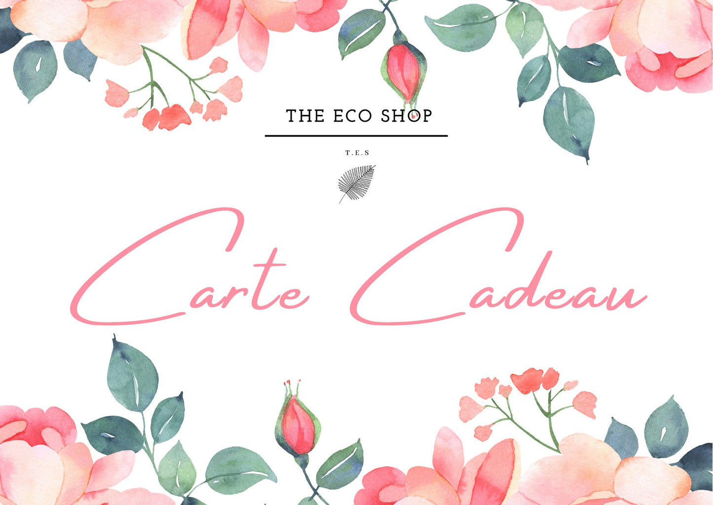 Carte Cadeau - The Eco Shop Cartes-cadeaux