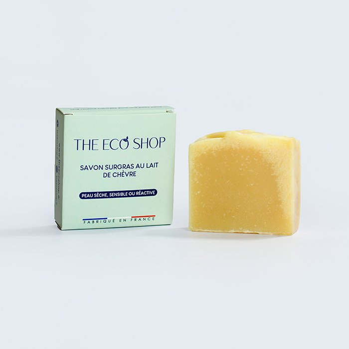 Savon surgras au lait de chèvre - The Eco Shop