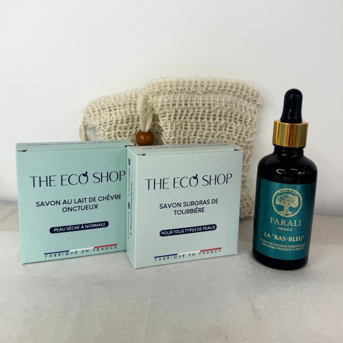 Pack routine acné peau sèche à normale - The Eco Shop
