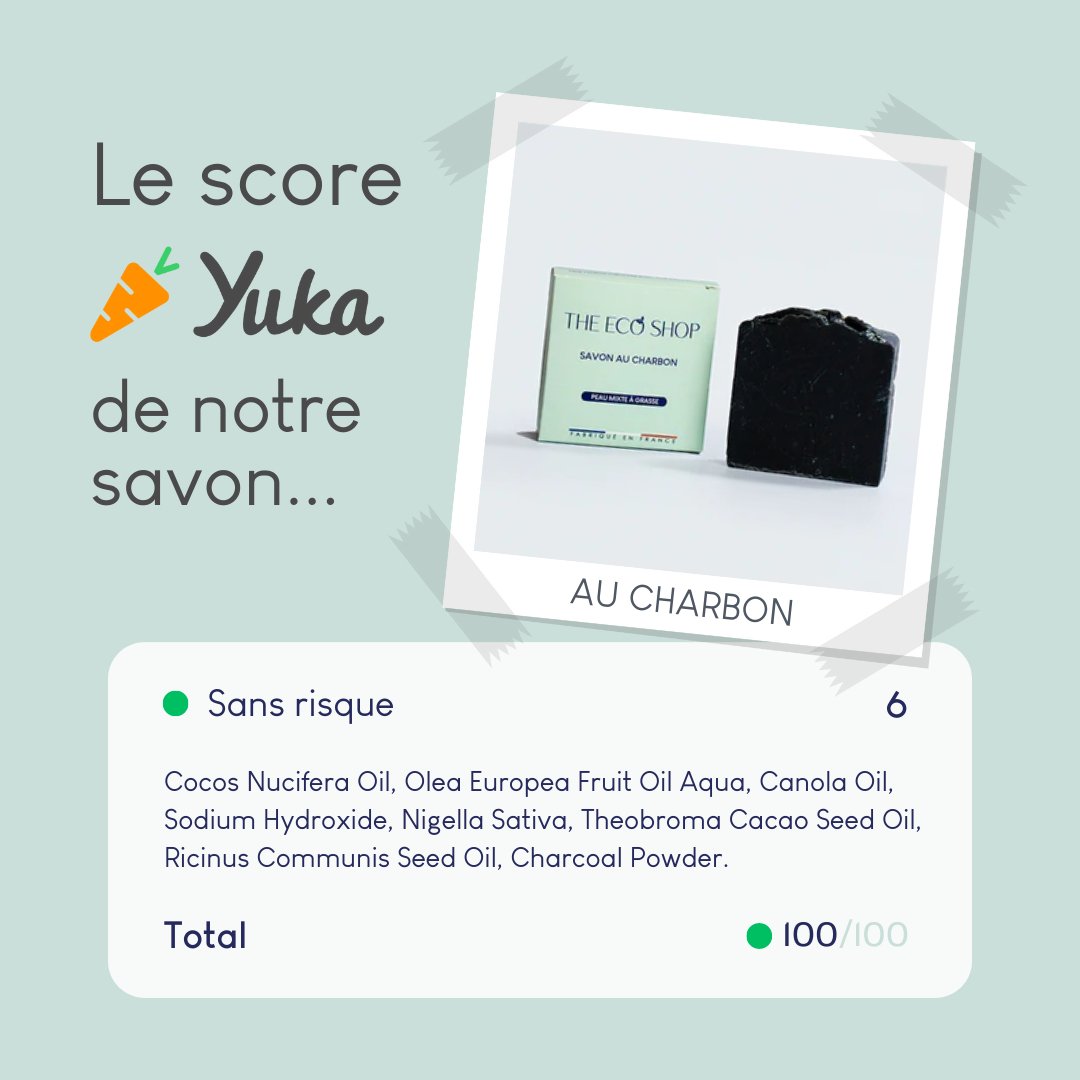 Savon au Charbon - The Eco Shop